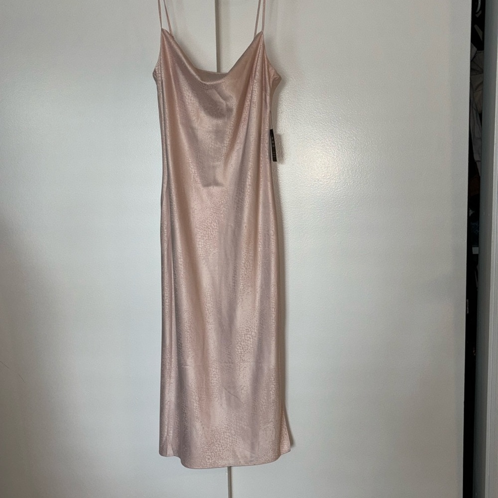 Express light pink dress NWT